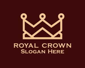 Premium Crown Realtor logo design