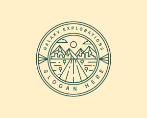 City Mountain Adventure logo design