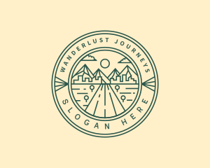 City Mountain Adventure logo design