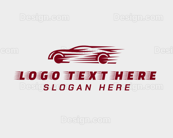 Racing Speed Car Logo