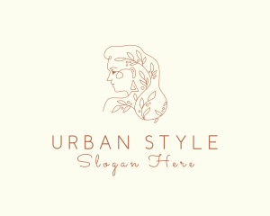 Autumn Woman Beauty logo