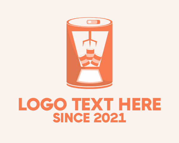 Soda Can logo example 3