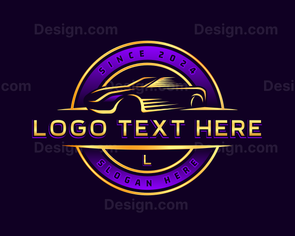 Car Vehicle Detailing Logo