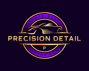 Car Vehicle Detailing logo design