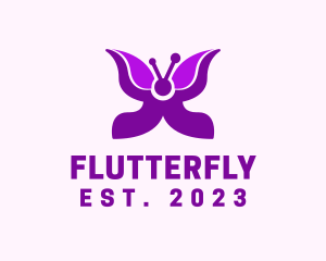 Insect Butterfly Wings logo