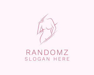 Naked Woman Body Logo