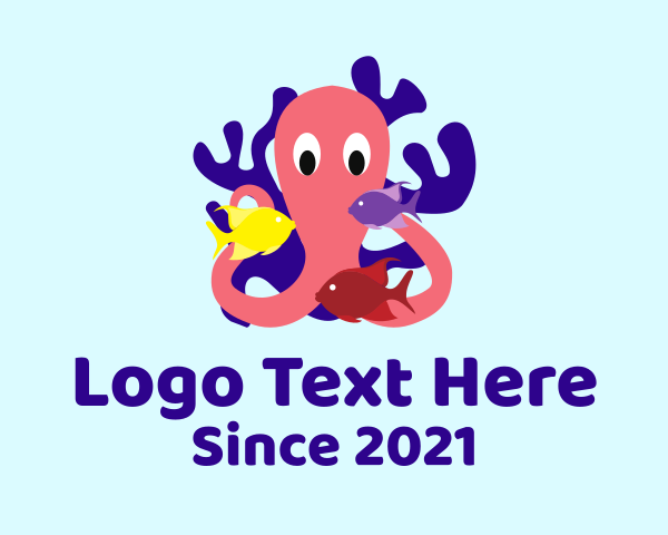 Coral logo example 3