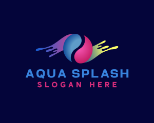 Splash Paint Renovation logo design