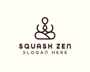 Meditation Yoga Wellness logo design