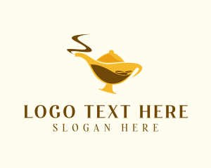 Genie Lamp Coffee logo