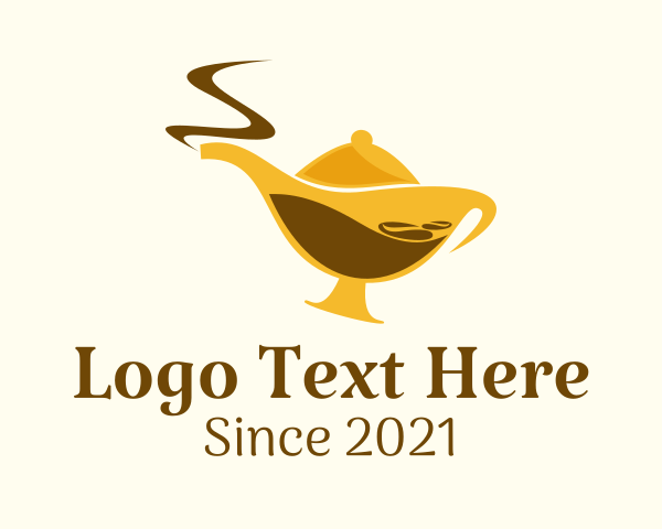 Magic Lamp logo example 2