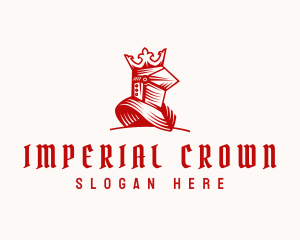 Medieval Crown Knight logo