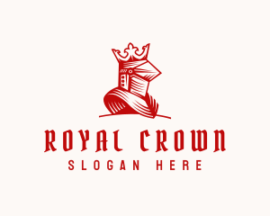 Medieval Crown Knight logo