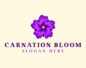 Natural Flower Bloom logo design