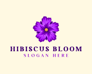 Natural Flower Bloom logo design