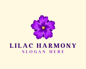 Natural Flower Bloom logo design