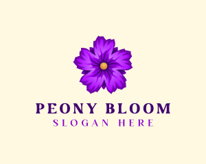 Natural Flower Bloom logo design