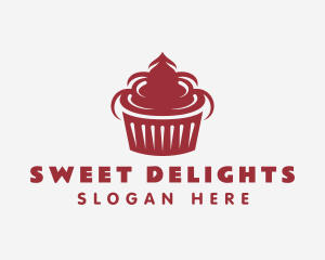 Cupcake Pastry Snack logo