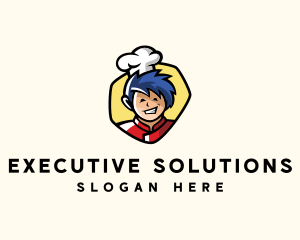 Asian Restaurant Chef logo design