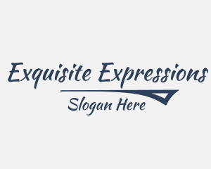 Calligraphy Ink Business logo