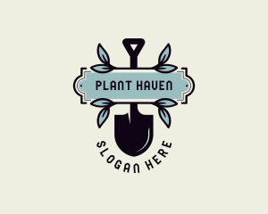 Plant Shovel Farm logo design