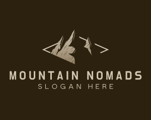 Mountain Outdoor Trekking logo design