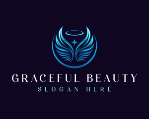 Angel Wing Halo  logo