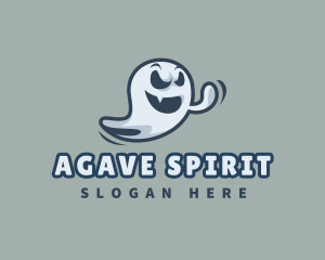 Spooky Ghost Spirit logo design