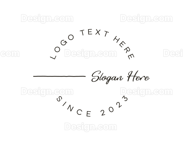 Minimalist Styling Clothing Logo