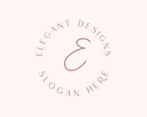 Elegant Boutique Beauty logo design