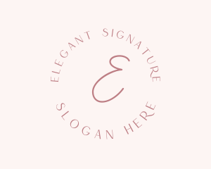 Elegant Boutique Beauty logo design