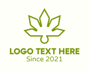 Hemp Leaf Oil logo