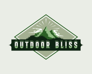 Mountain Woods Outdoor logo design