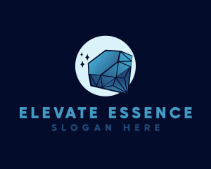 Sparkling Elegant Diamond logo
