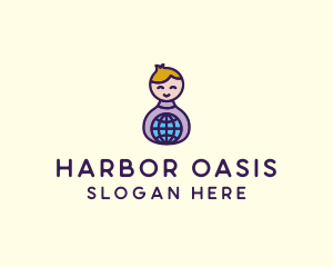 Global Child Care logo design