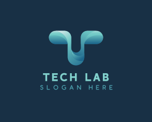 Generic Tech Letter T logo design