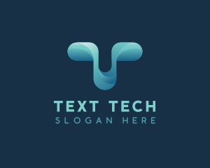 Generic Tech Letter T logo design