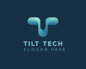 Generic Tech Letter T logo design