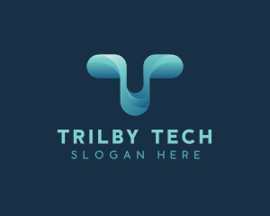 Generic Tech Letter T logo design