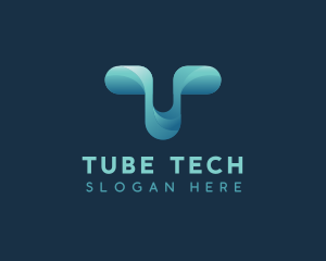 Generic Tech Letter T logo design