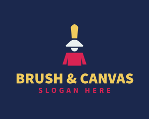 Painter Paint Brush Contractor logo