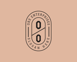 Hipster Company Brand logo design