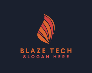 Blazing Hot Fire logo