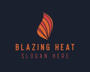 Blazing Hot Fire logo design