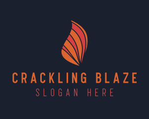 Blazing Hot Fire logo design