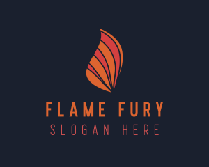 Blazing Hot Fire logo design