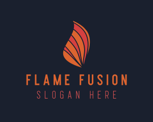 Blazing Hot Fire logo design