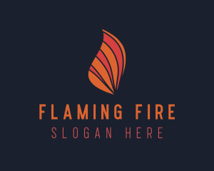 Blazing Hot Fire logo design