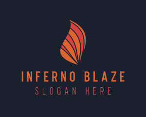 Blazing Hot Fire logo design