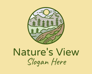Rural Countryside Scenery  logo